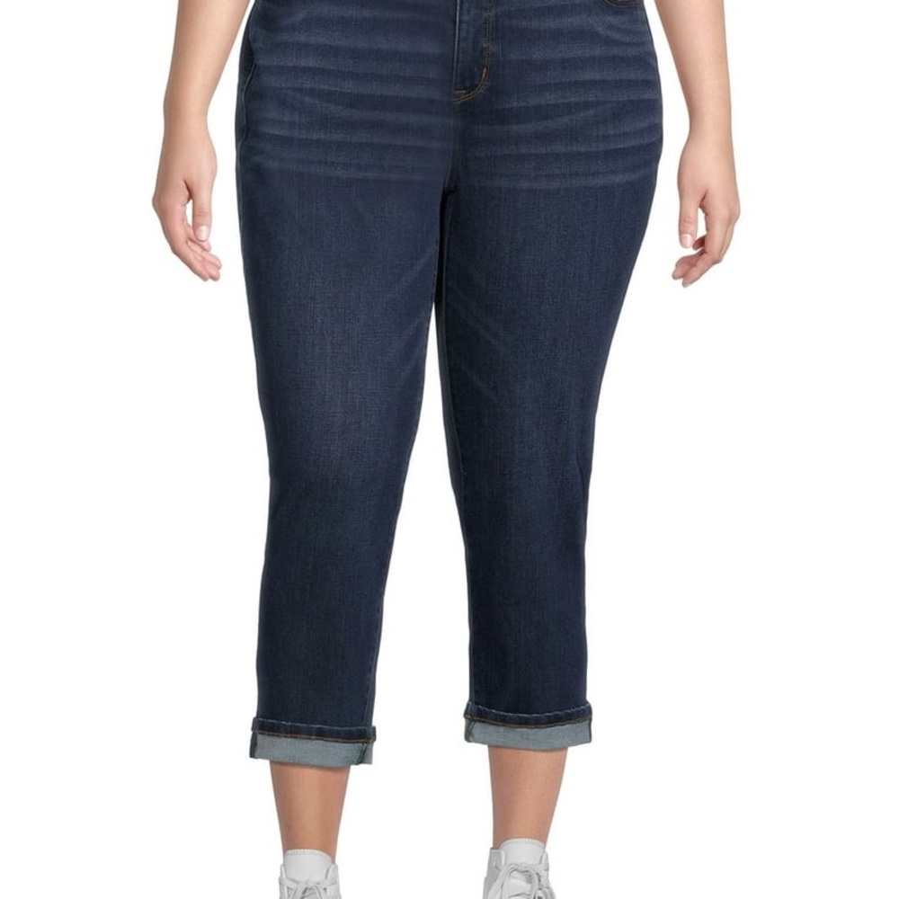 Terra & Sky Dark Blue Ankle Jeans